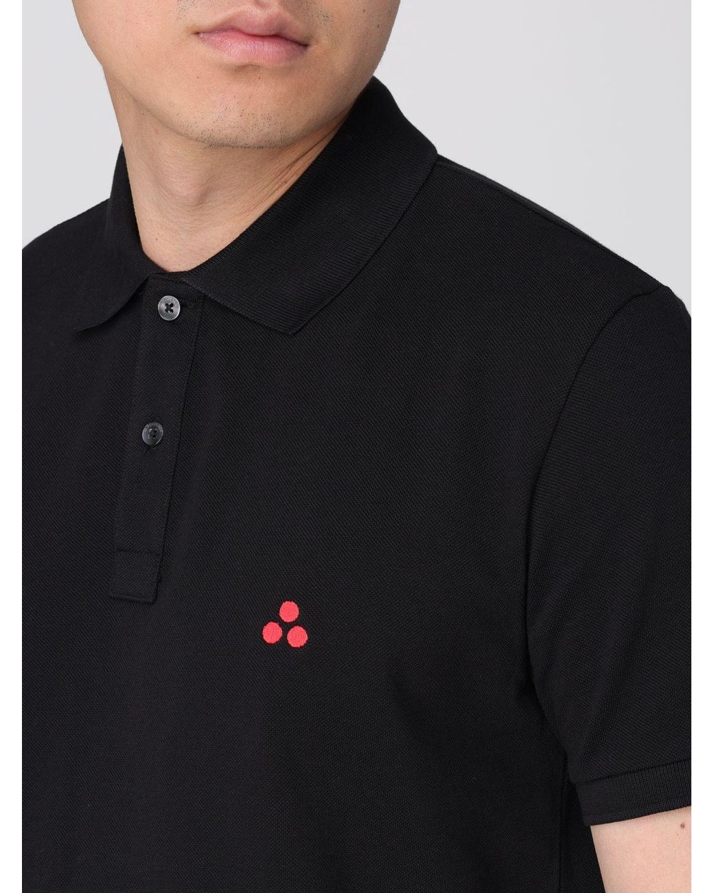 Polo Basic di Peuterey in Black da Uomo