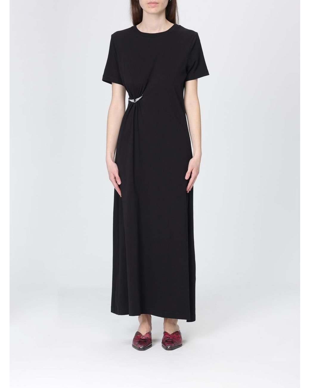 Zadig & Voltaire Blue Zadig &Amp Voltaire Jersey Midi Dress