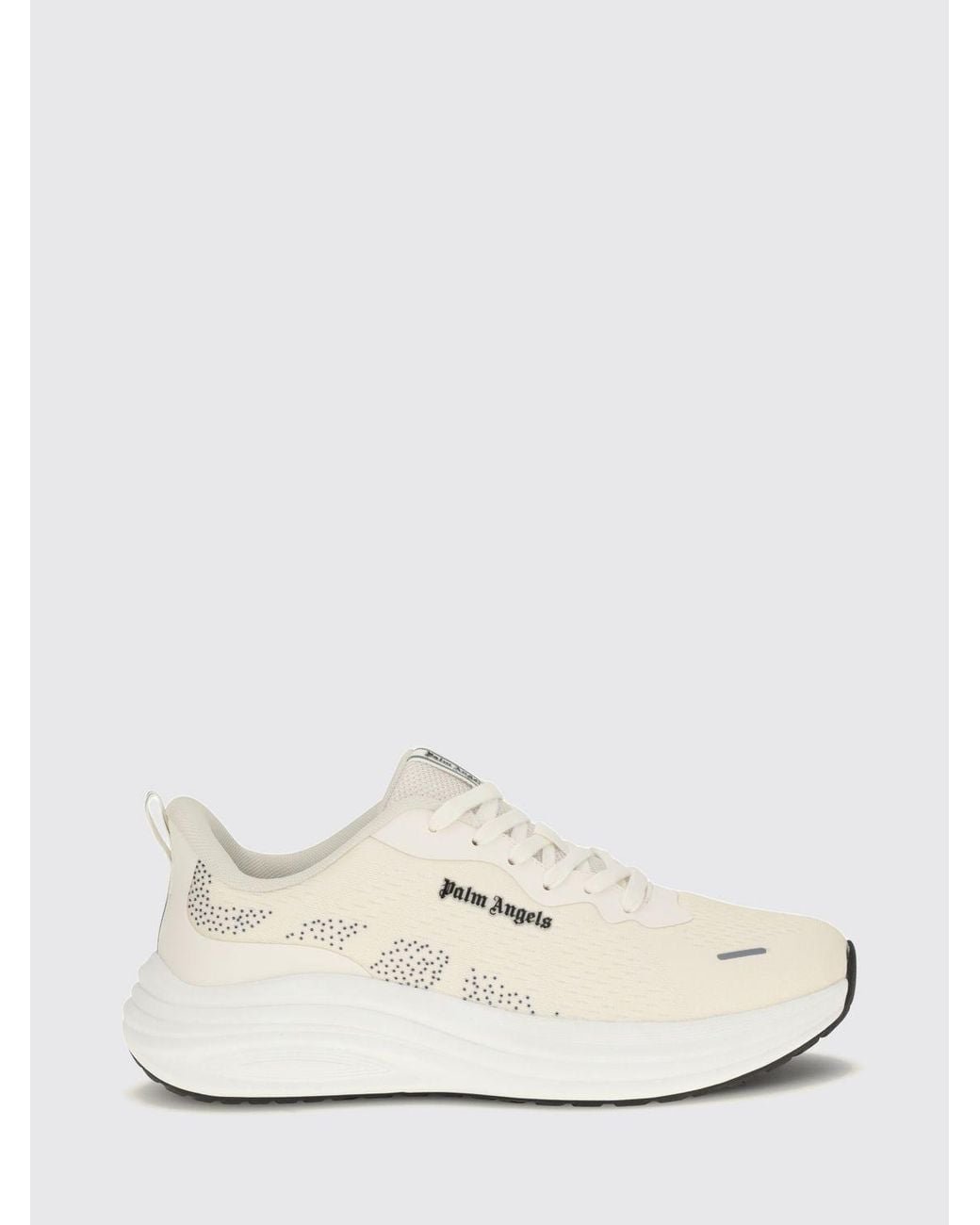 Palm Angels Natural Sunset Low Top Mesh Sneakers With Cushioned Sole for men