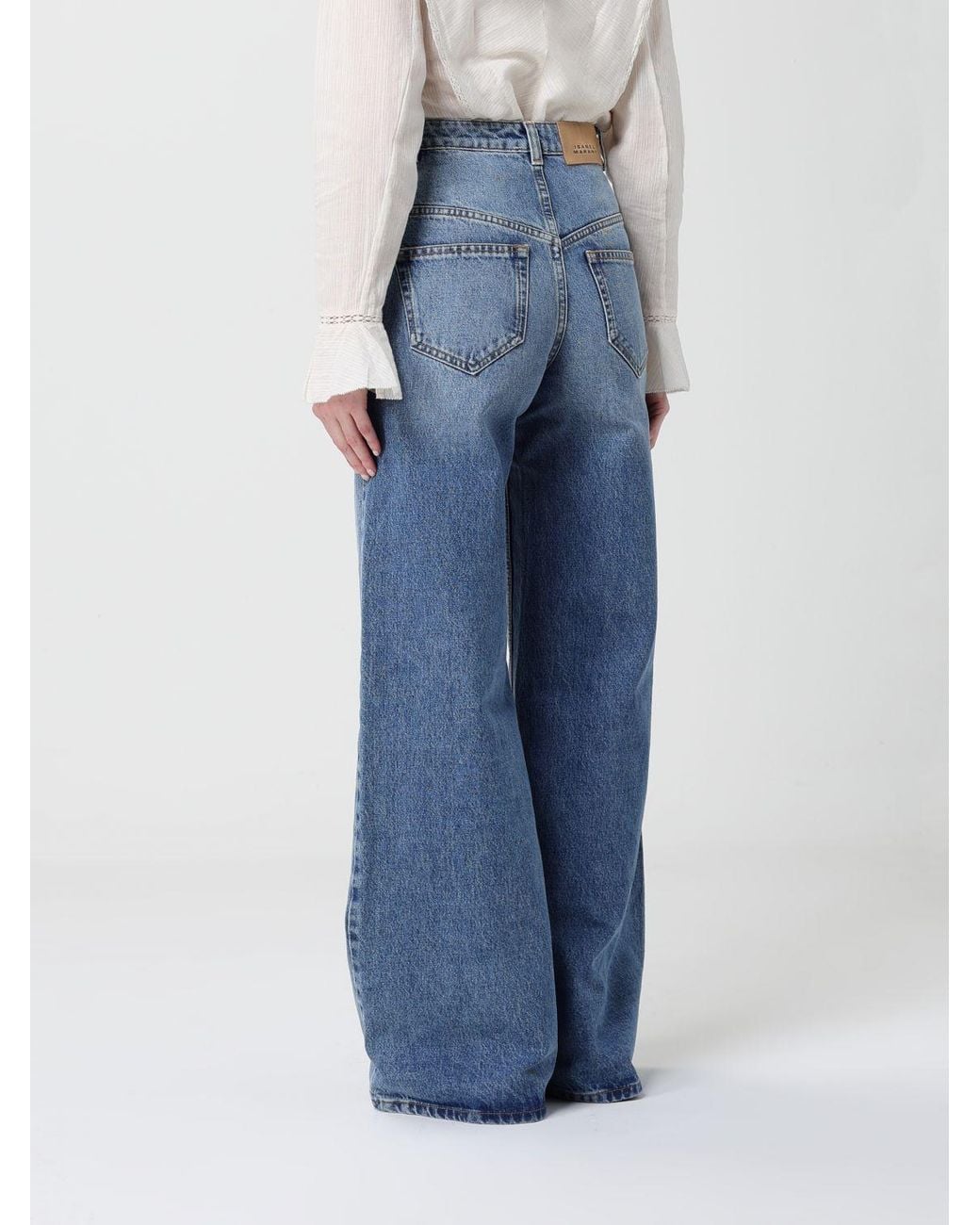 Isabel Marant Blue Lemony Denim Jeans