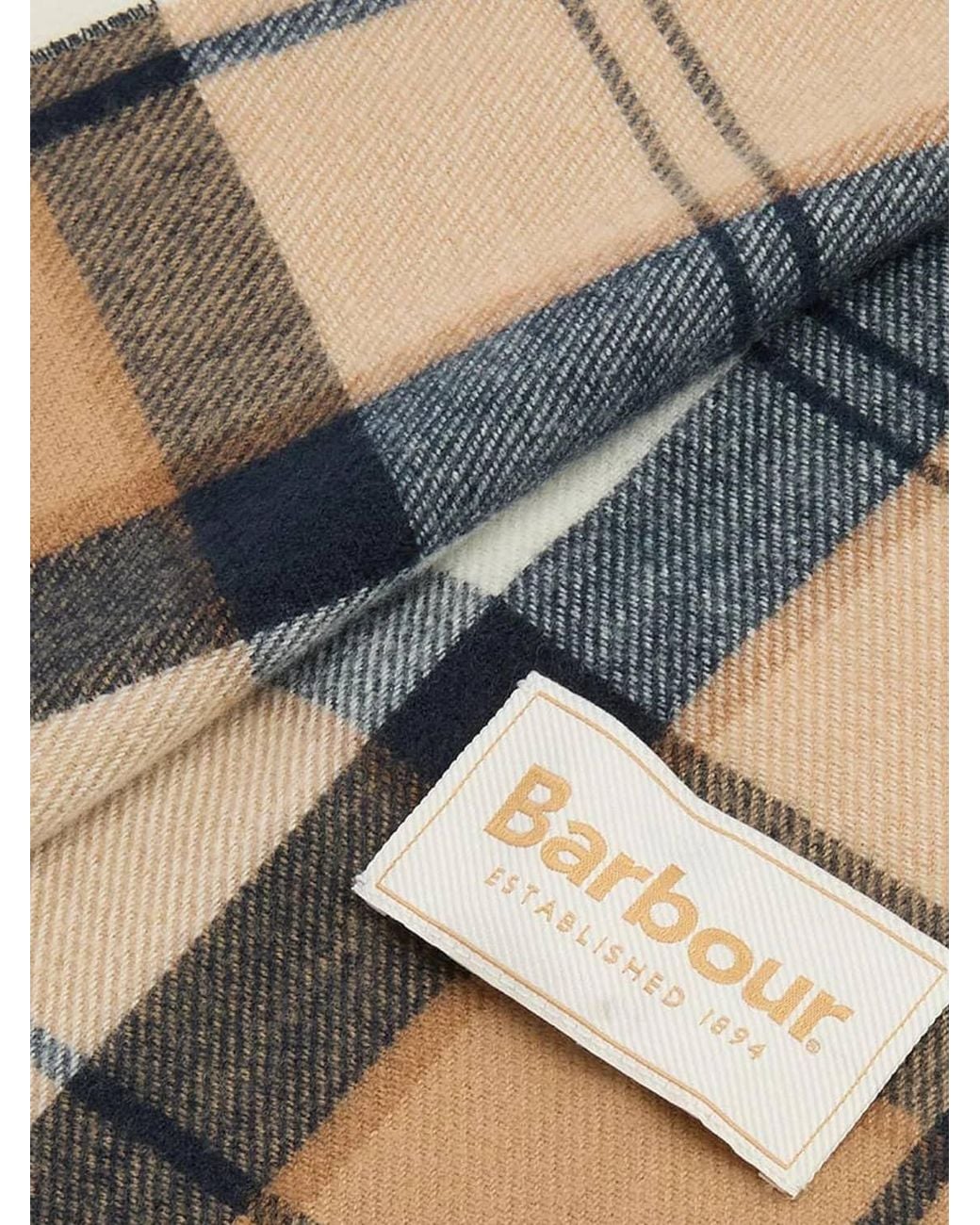 Barbour Natural Rectangular Scarf