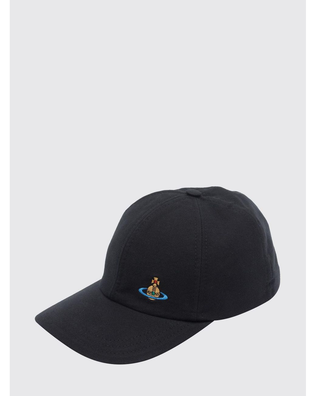 Vivienne Westwood Blue Cotton Twill Hat for men