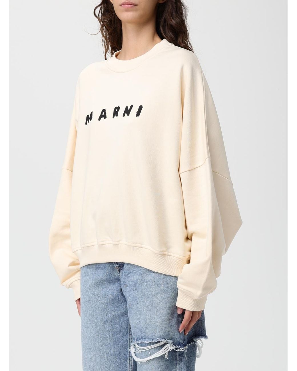 Sudadera Mujer Marni de color Natural