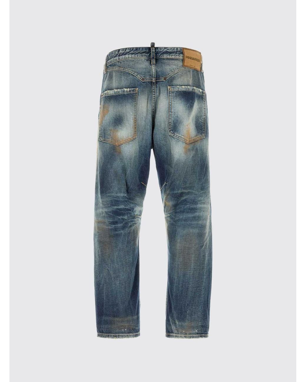 DSquared² Blue Kawaii Straight Fit Jeans for men