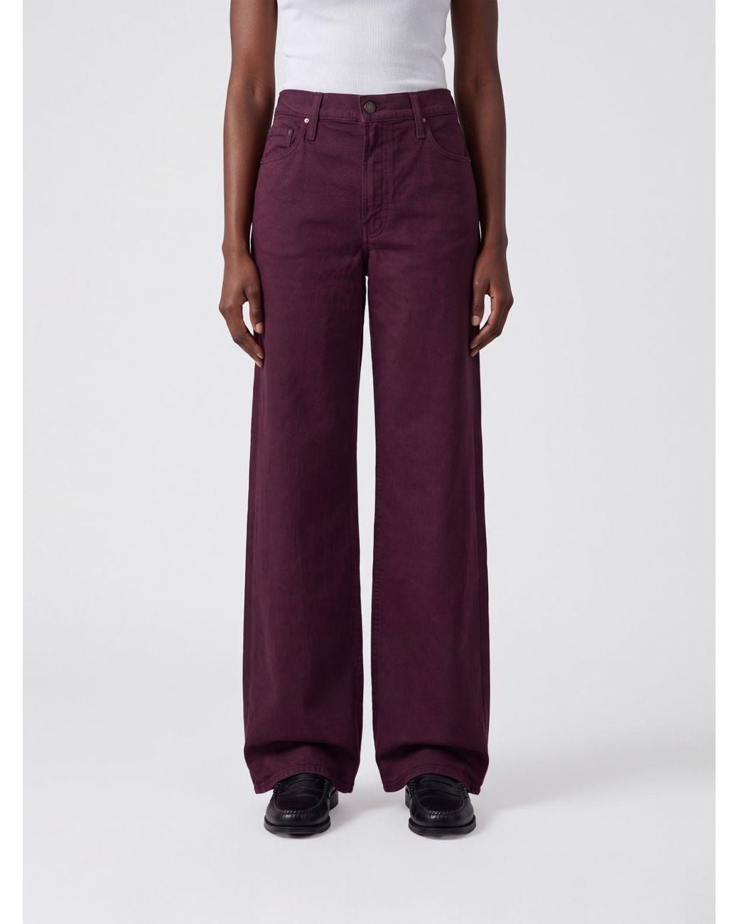 Mother Purple Pants