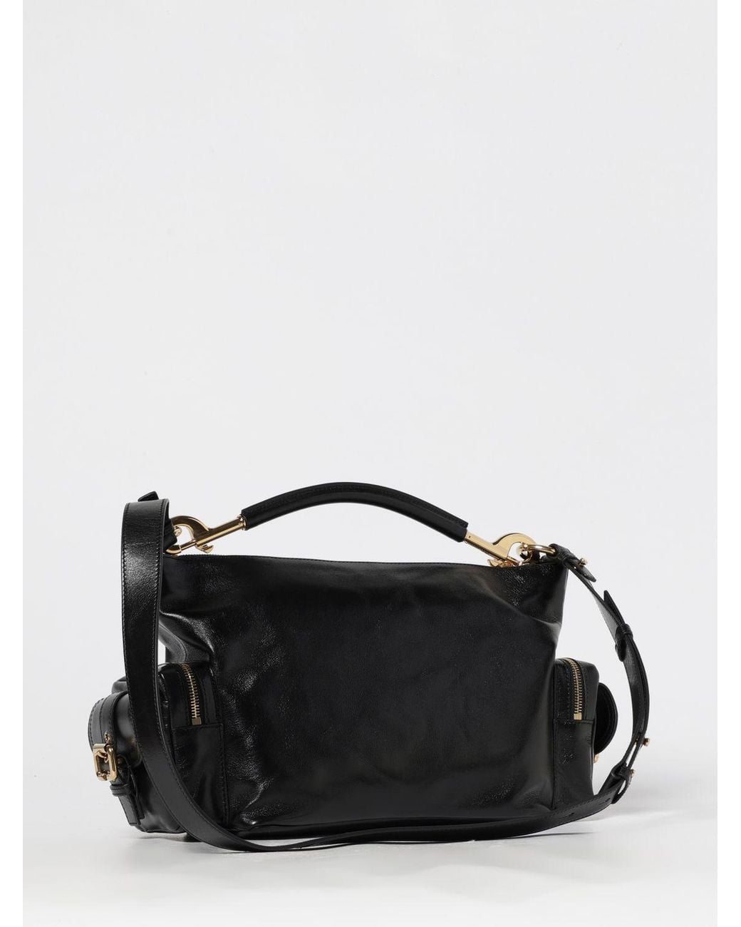 Chloé Black Chlo&Eacute Leather Camera Bag
