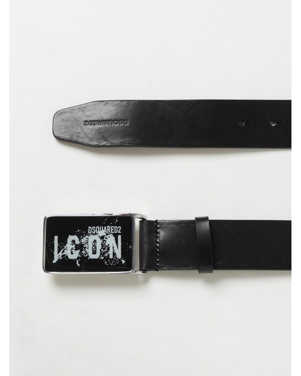 DSquared² Black Belt for men