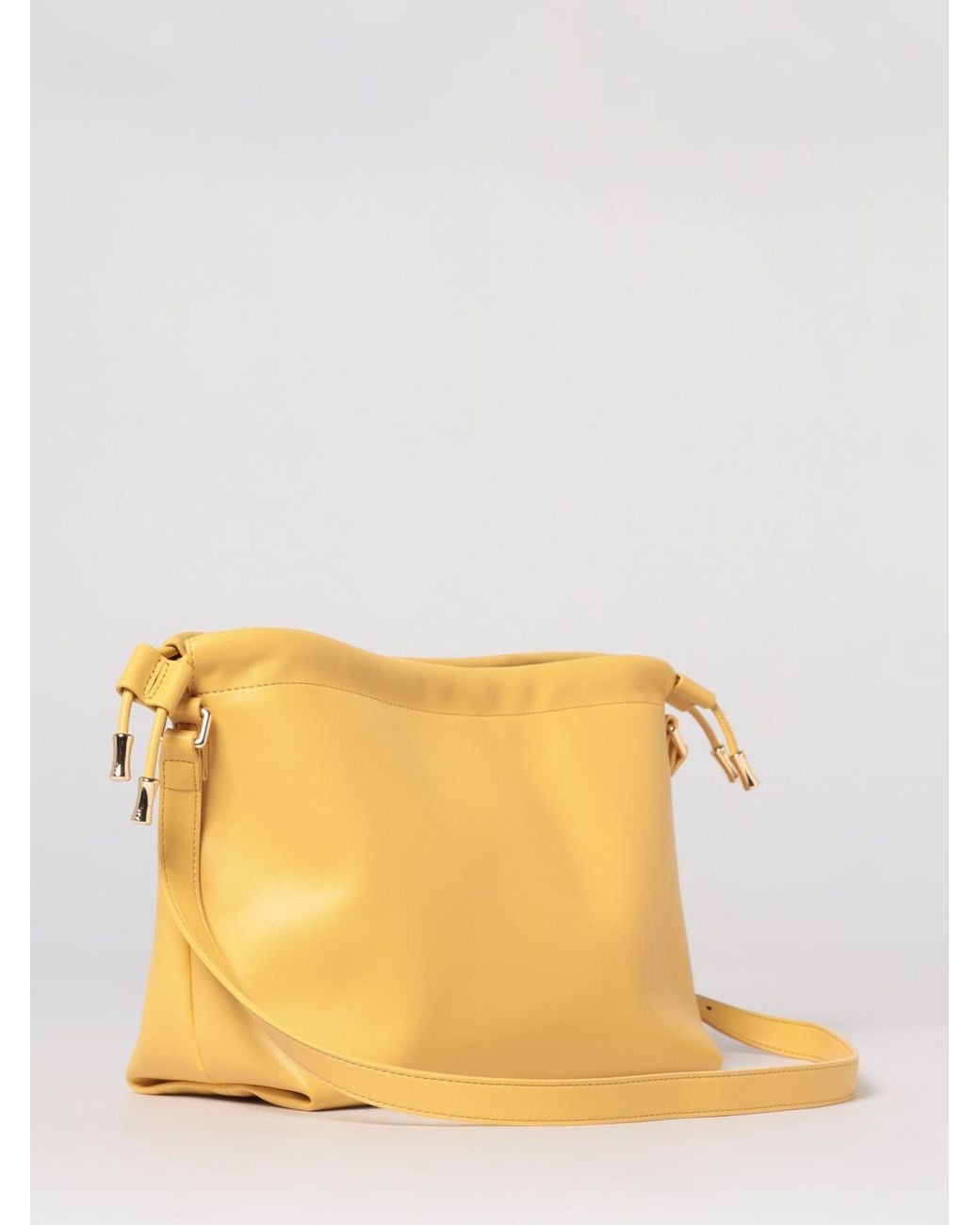 A.P.C. Yellow Ninon Faux Leather Bag