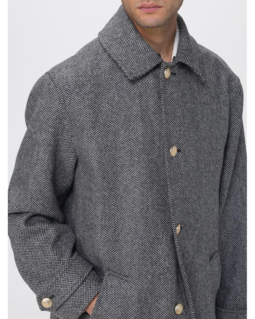 Drole de Monsieur Gray Coat for men