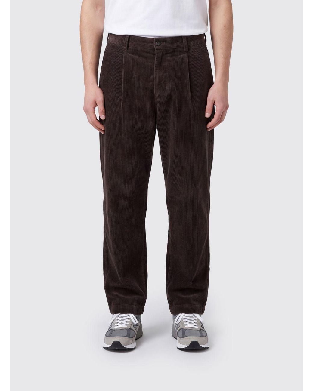 The Row Black Tuxo Wide-Leg Pleated Velvet Trousers for men