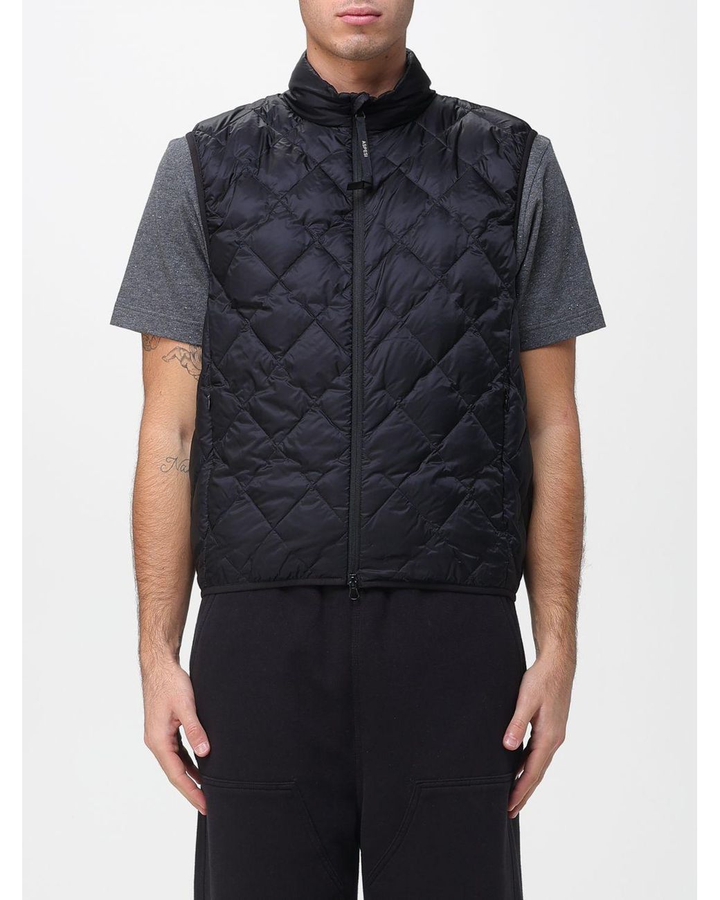 Aspesi Blue Waistcoat for men
