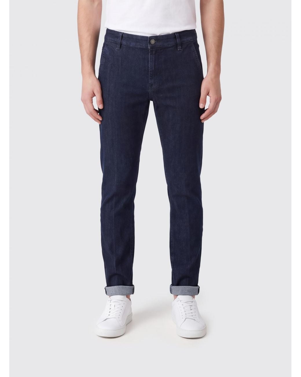 PT Torino Blue Mid-Rise Skinny Fit Jeans for men