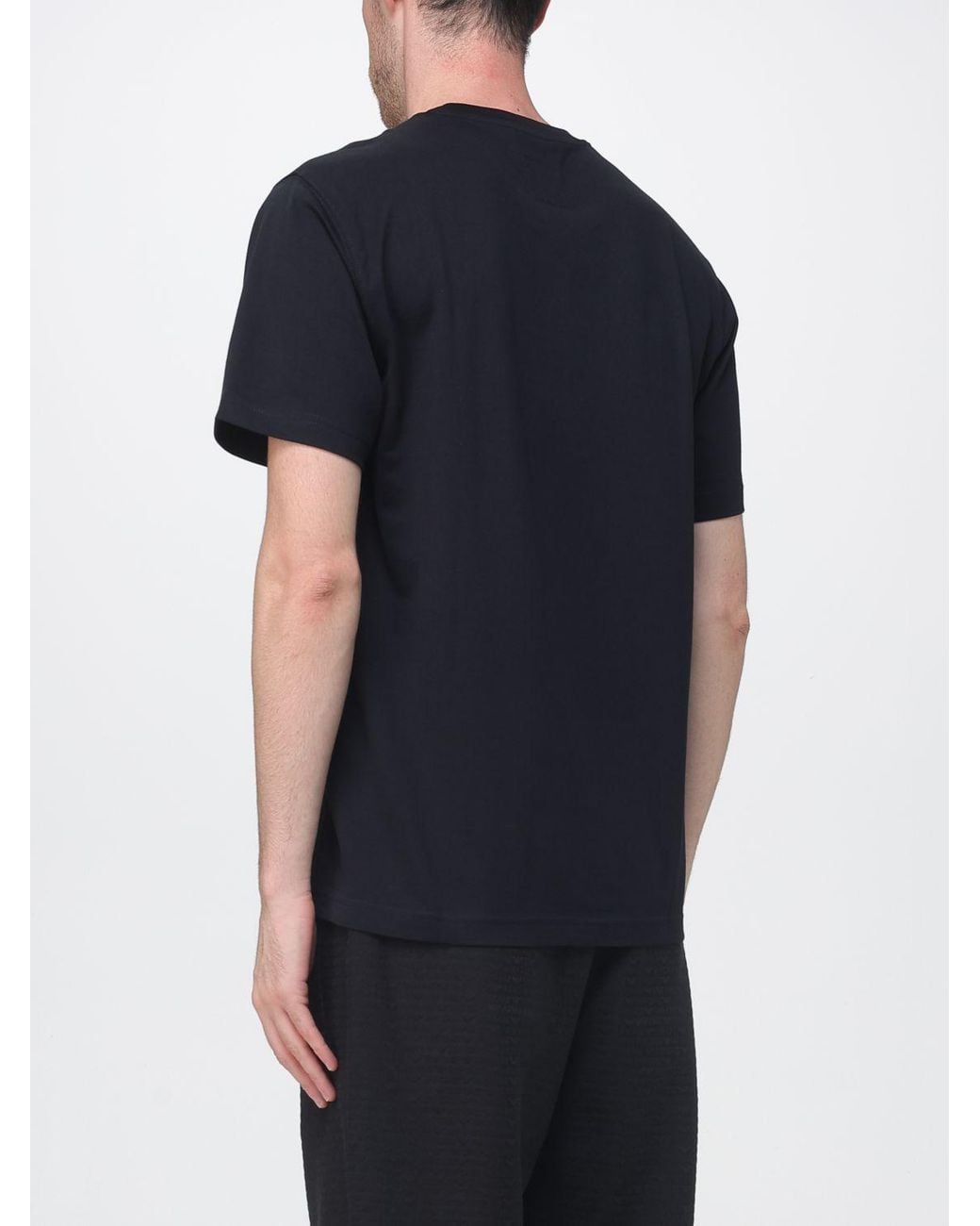 Emporio Armani Black Polo Shirt for men