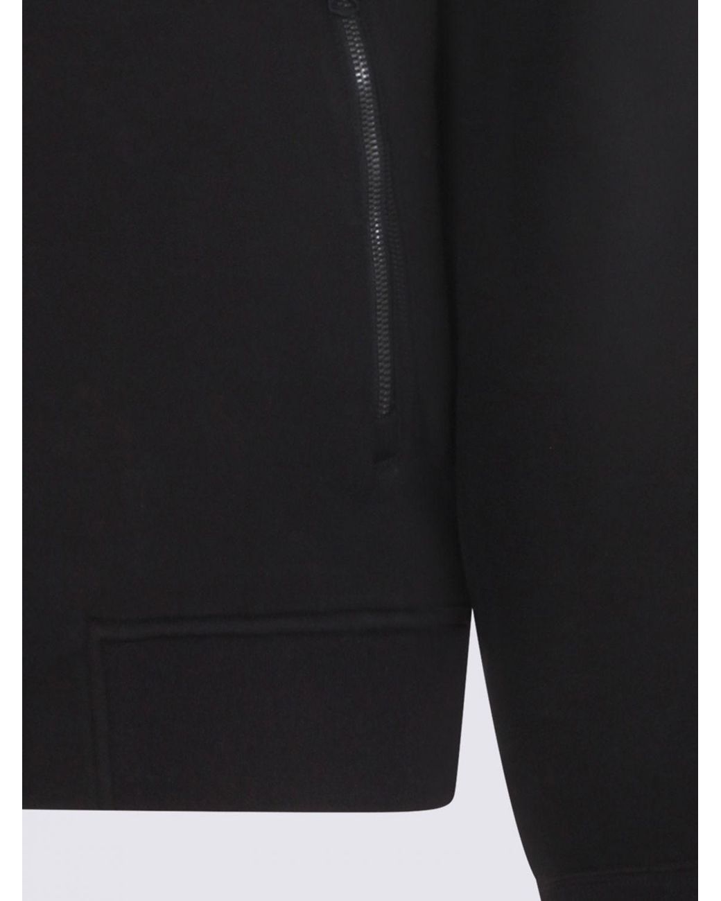 Mackage Black Cotton Hoodie for men