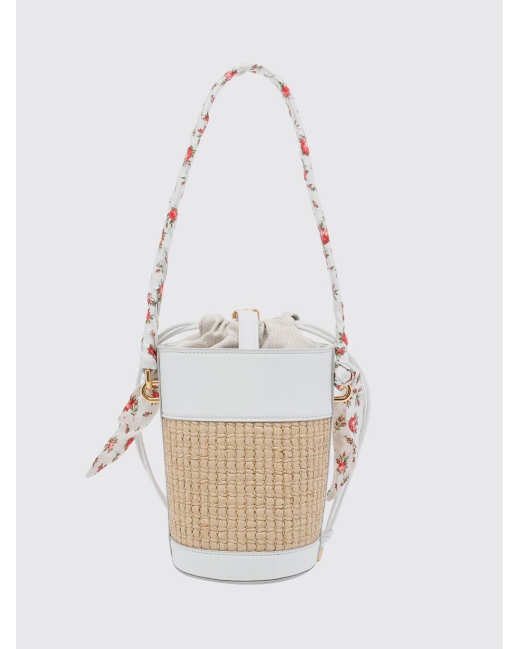 Dolce & Gabbana White Shoulder Bags