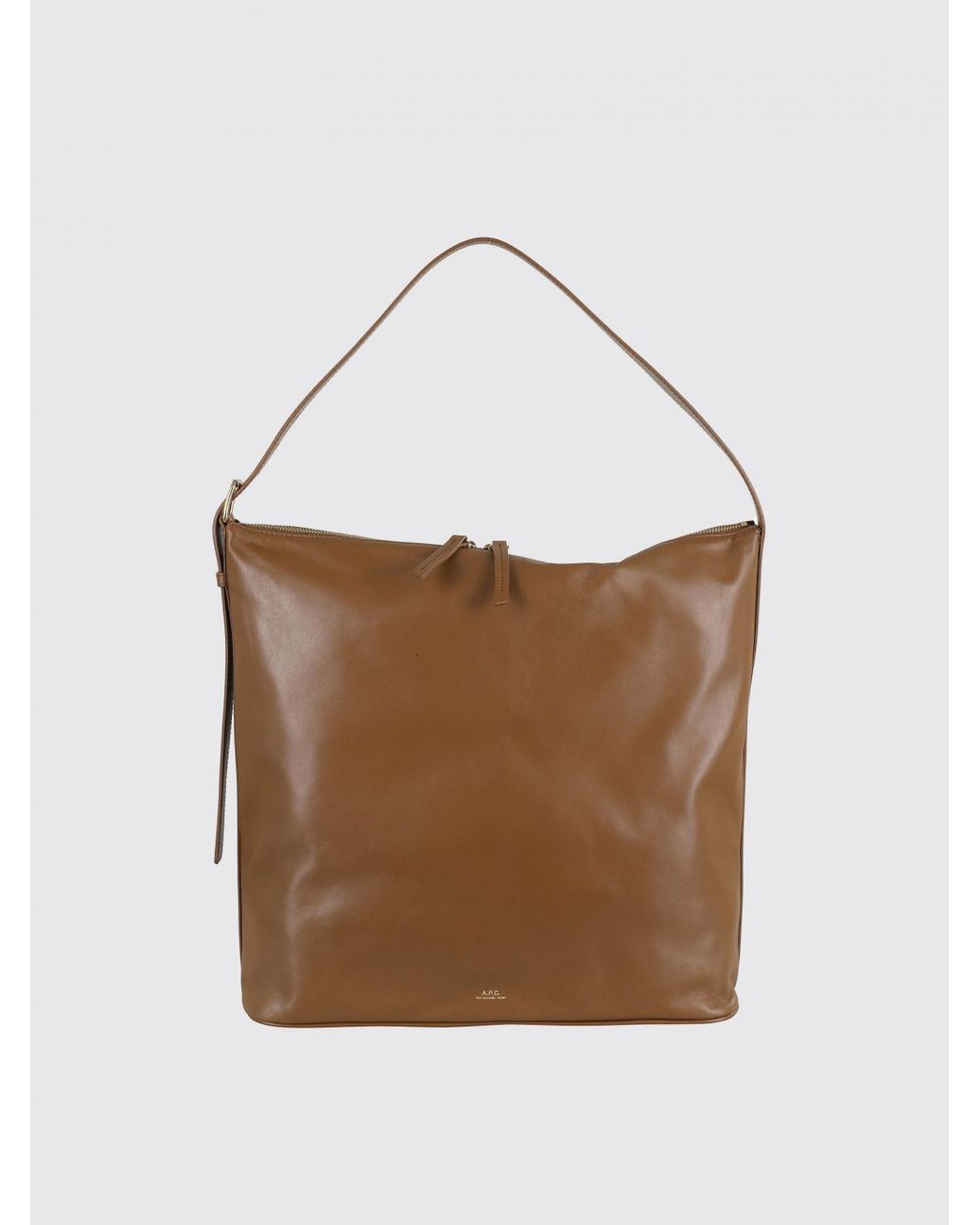 A.P.C. White Shoulder Bag