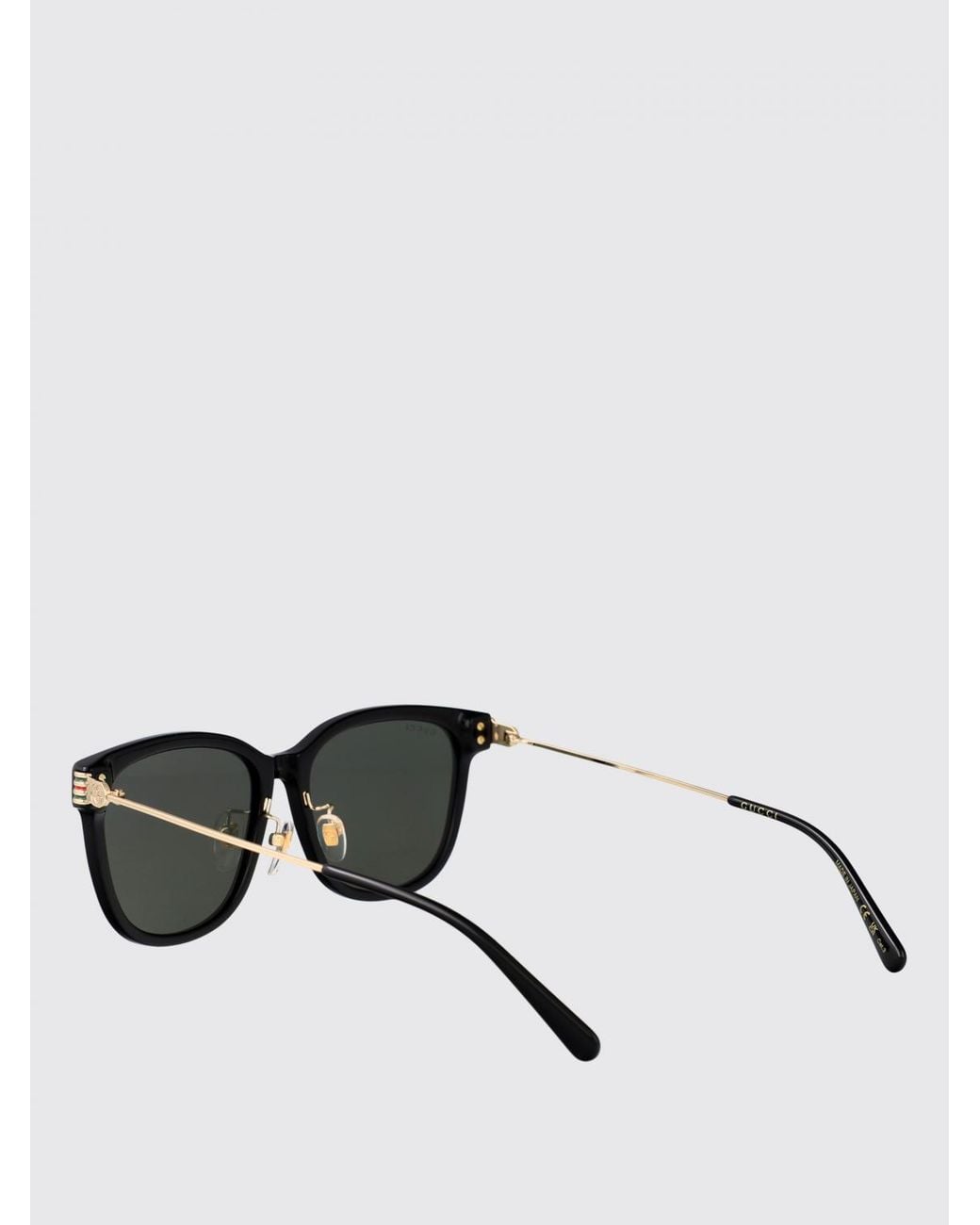 Gucci Black Gg1884Sk Metal And Acetate Sunglasses