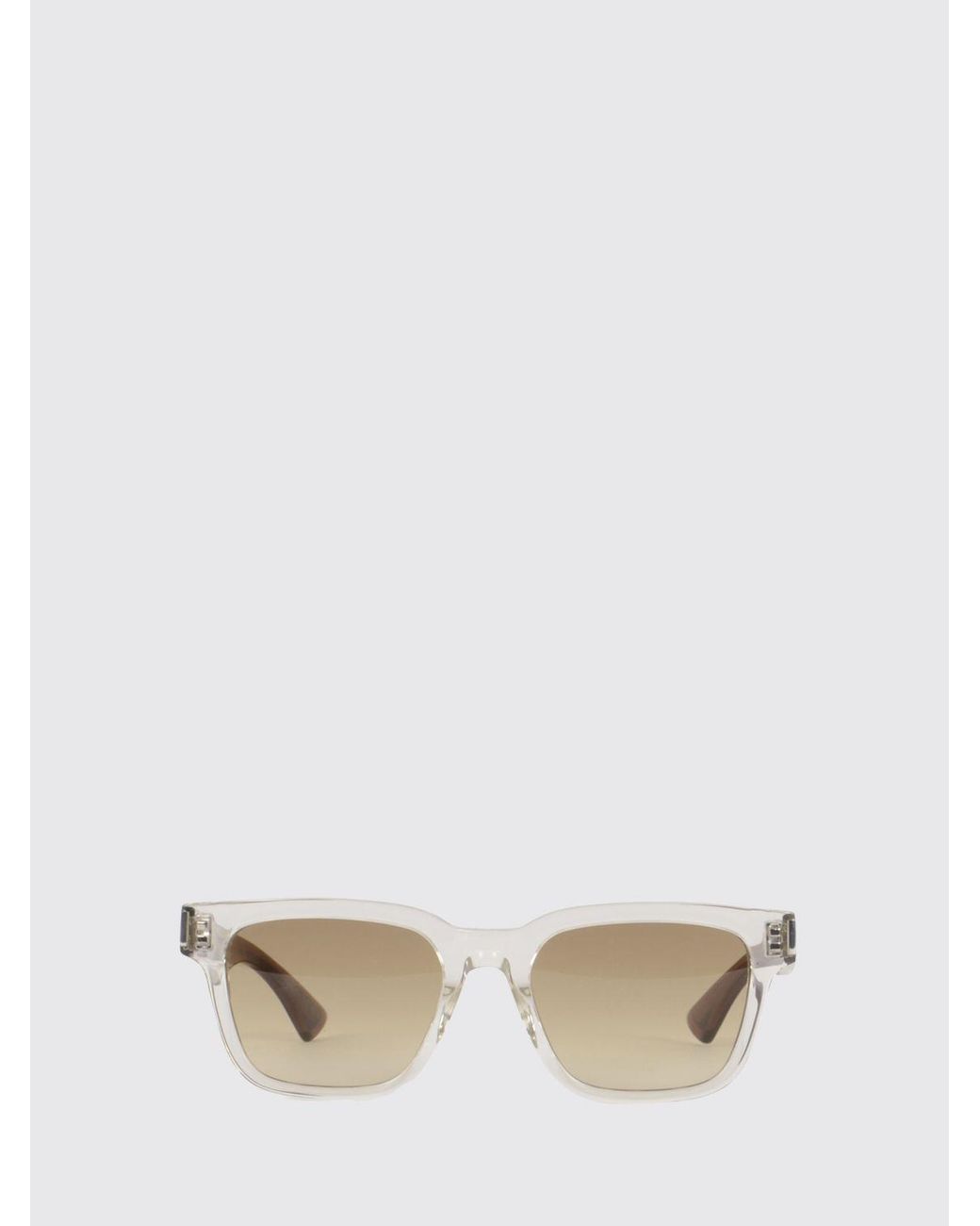 Saint Laurent Natural Square Acetate Sunglasses With Nylon Lenses for men