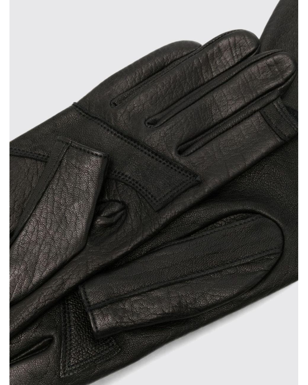 Rick Owens Black Gloves