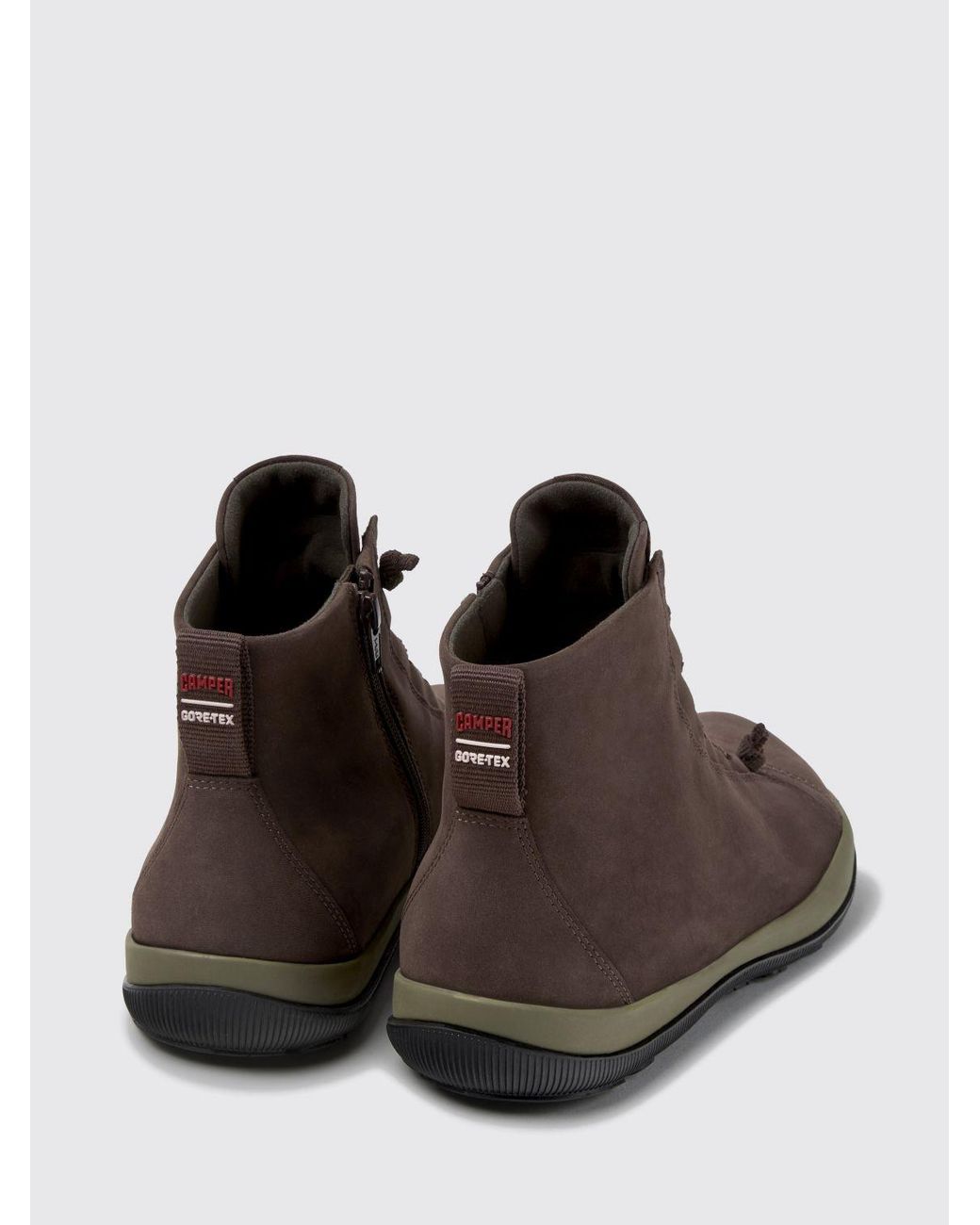 Camper Brown Peu Pista Gm Outdoor Ankle Boots for men