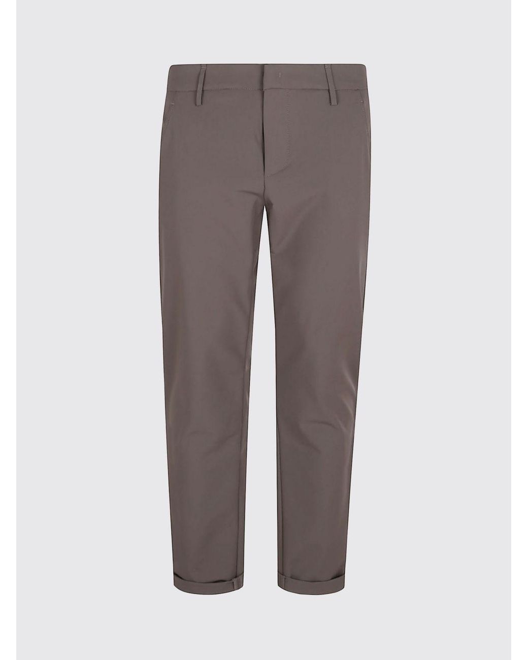 Dondup Gray Chino Pants for men