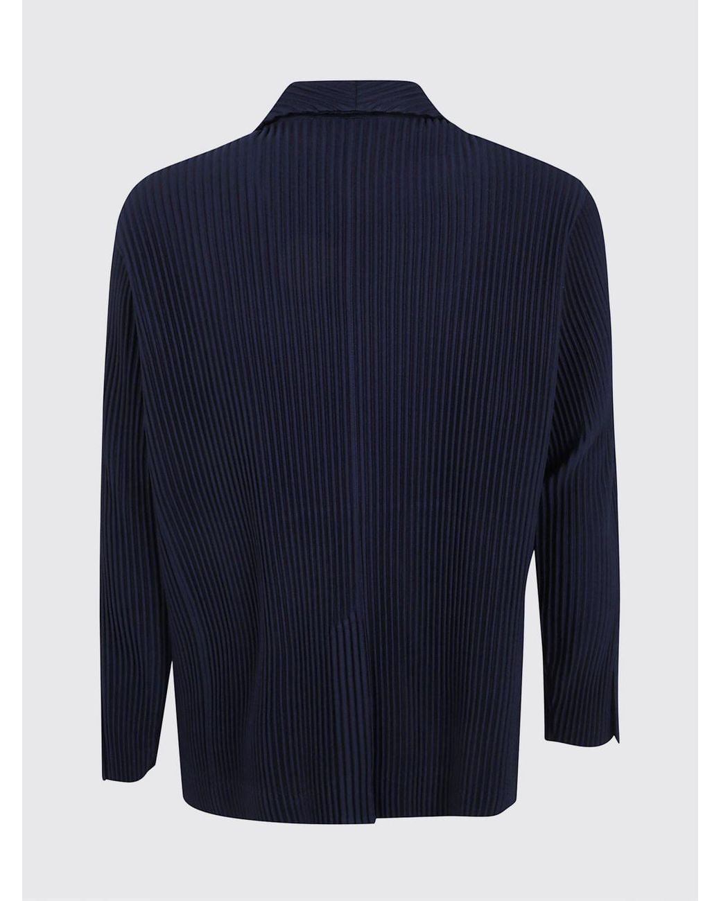 Homme Plissé Issey Miyake Blue Single-Breasted Plissé Blazer Homme Plissé Issey Miyake for men