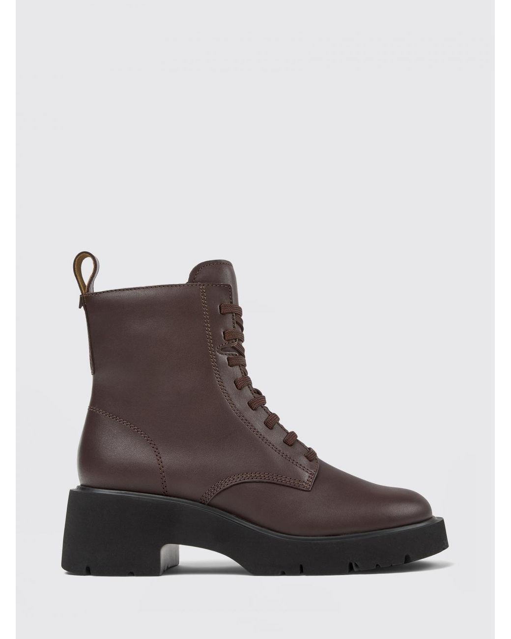 Camper Brown Milah Leather Ankle Boot