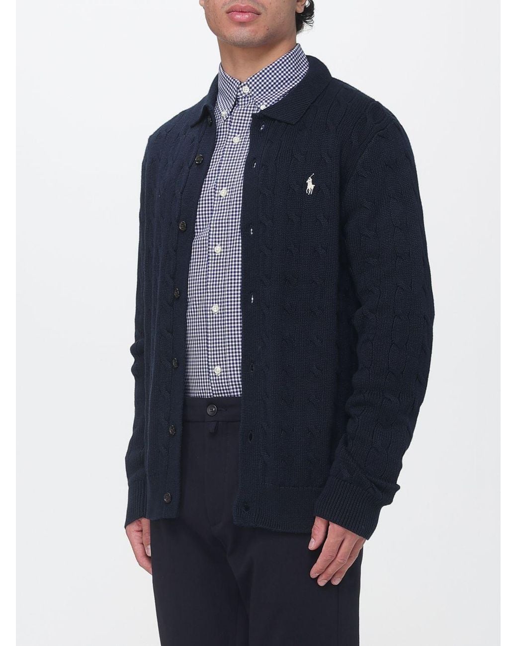 Polo Ralph Lauren Blue Cardigan for men