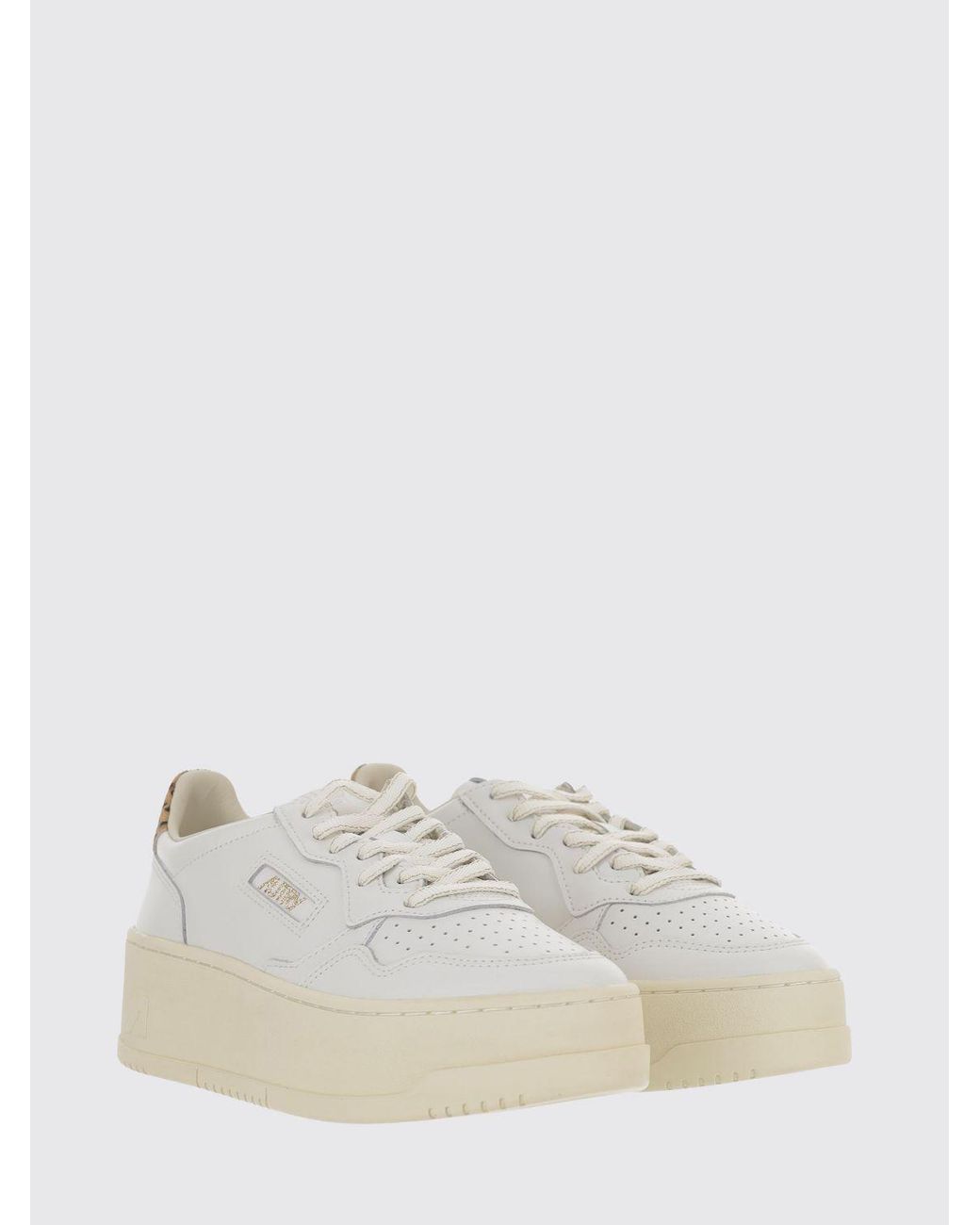 Autry Natural Medalist Platform Low Sneakers