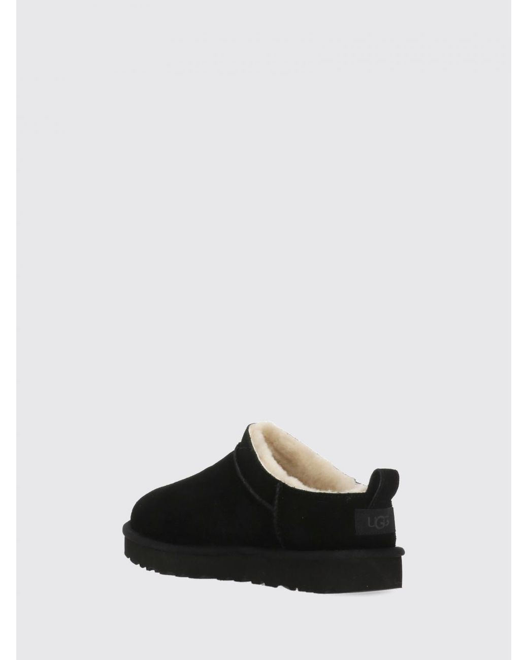 Ugg Black Classic Micro Water-Repellent Suede Platform Ankle Boots