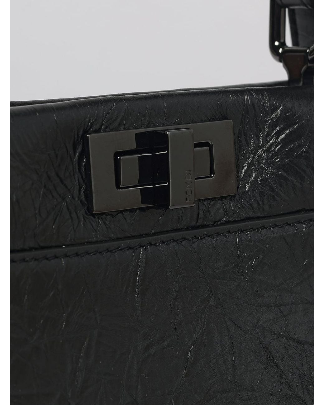 Mini Bagas Fendi Mini Bag in Black | Lyst