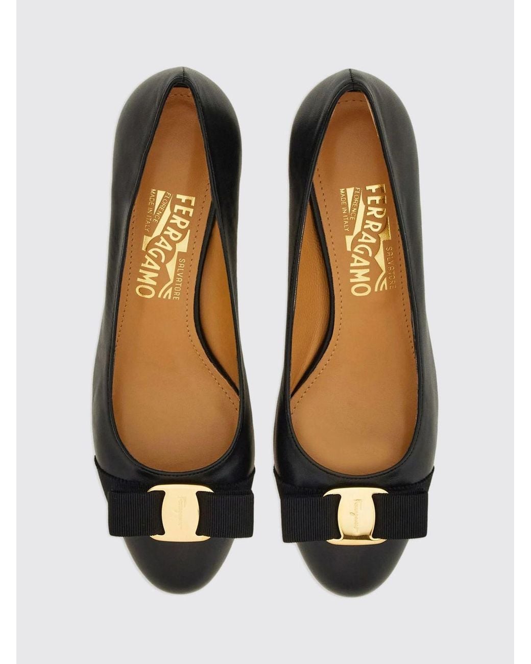 Ferragamo Black Penny Loafers