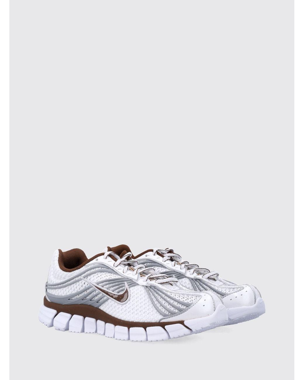 Nike White Zoom Skylon 11 Low-Top Trainers With Swoosh Logo And Serrated Sole