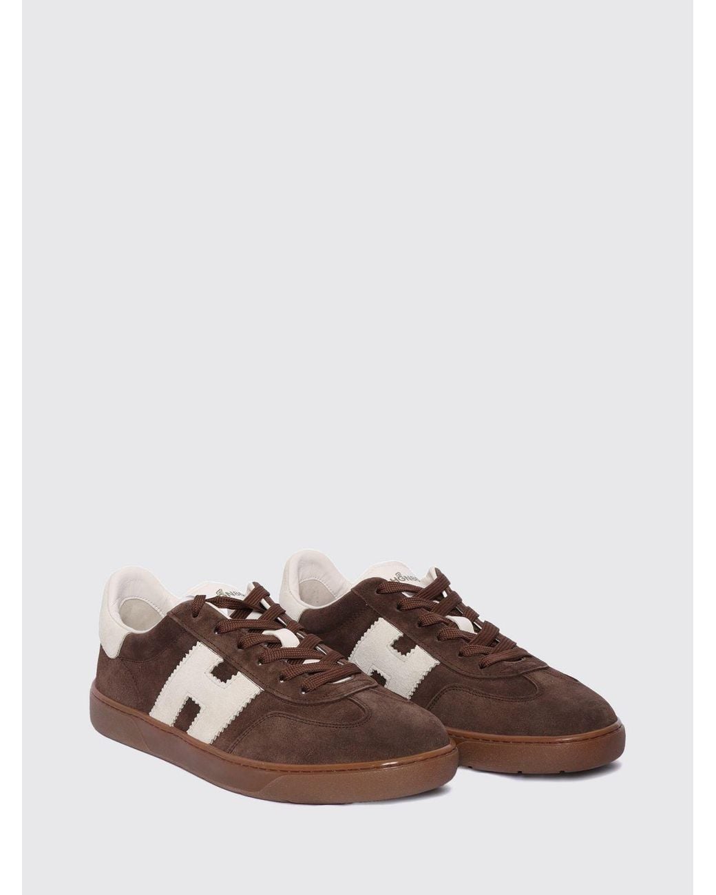Hogan Brown Cool Sneakers for men