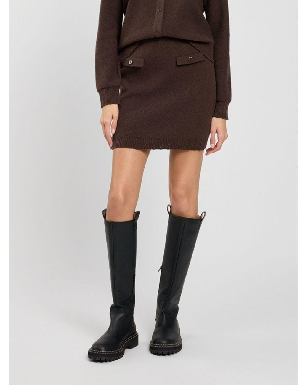 Twinset Black Skirt