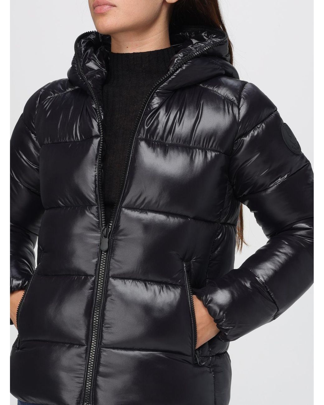 Veste Femme Save The Duck en coloris Black
