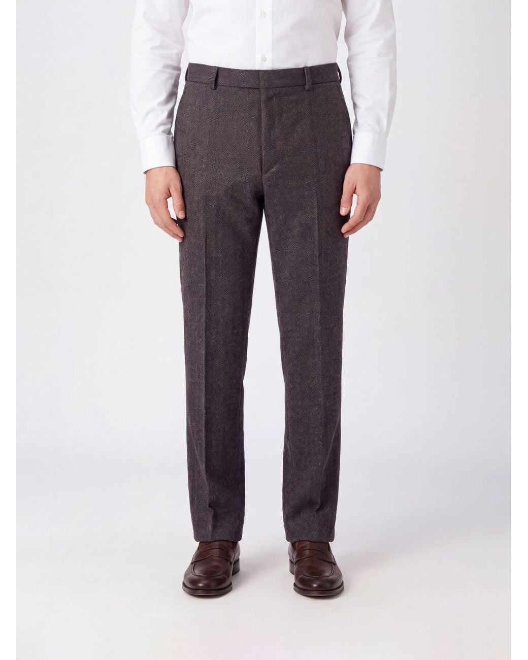 Maison Margiela Gray Wide-Leg Trousers for men
