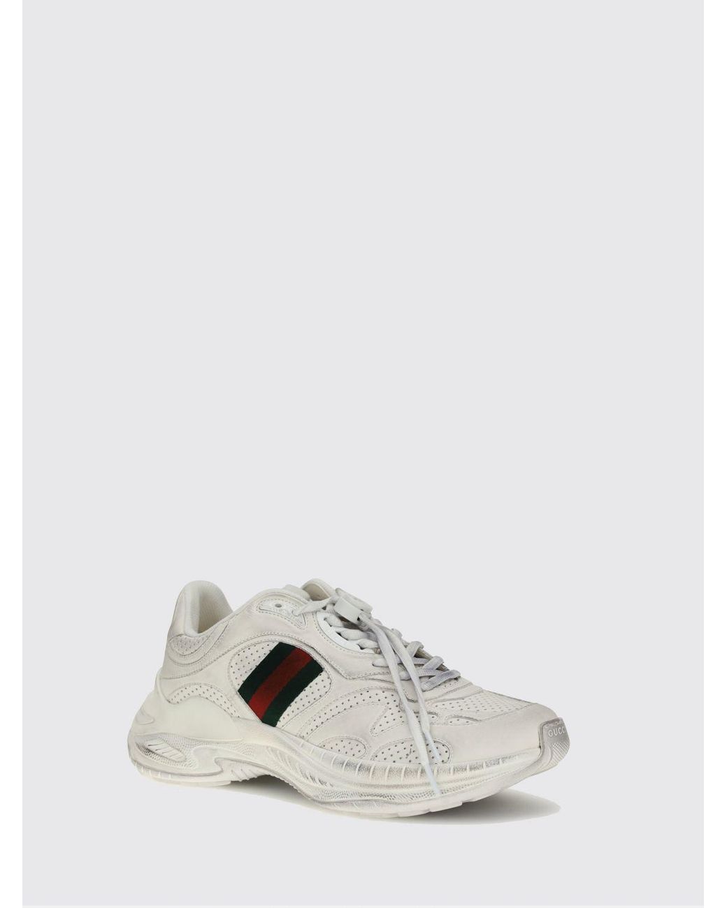 Gucci Natural 2.0 Used Leather Sneakers for men