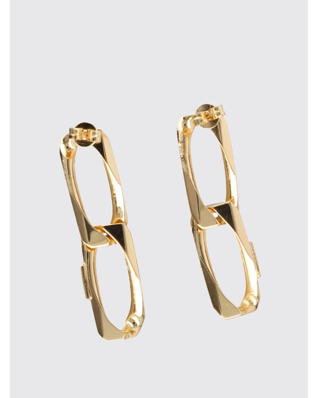 Emanuele Bicocchi Metallic 24K-Plated Dangle Earrings