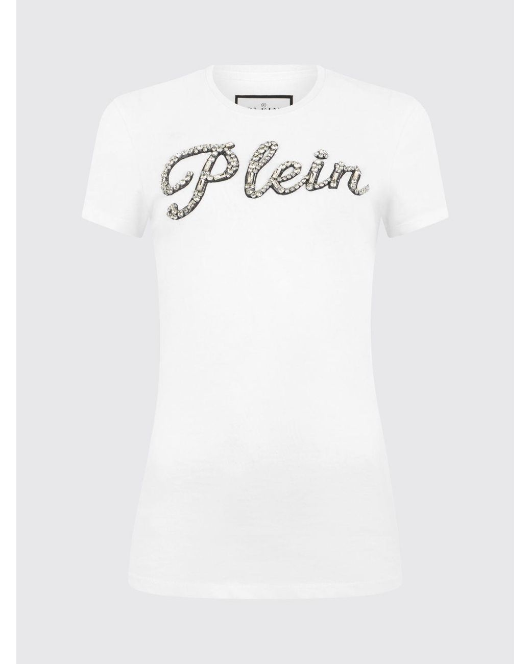 Philipp Plein White Slim Fit T-Shirt