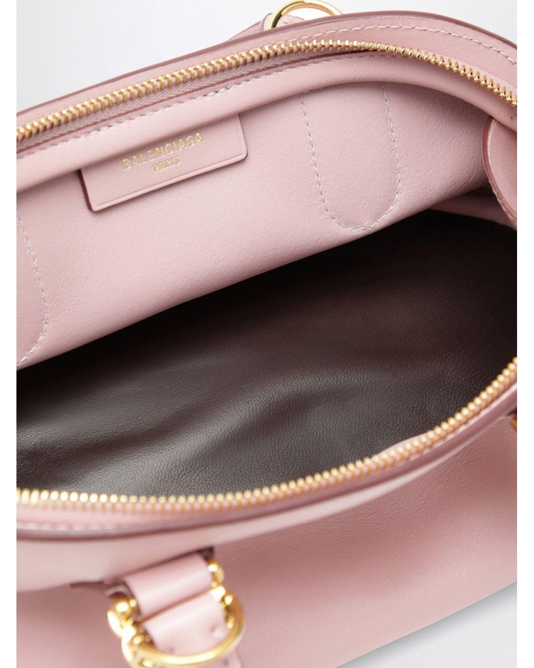 Balenciaga Pink Bowling Bolero Handbag