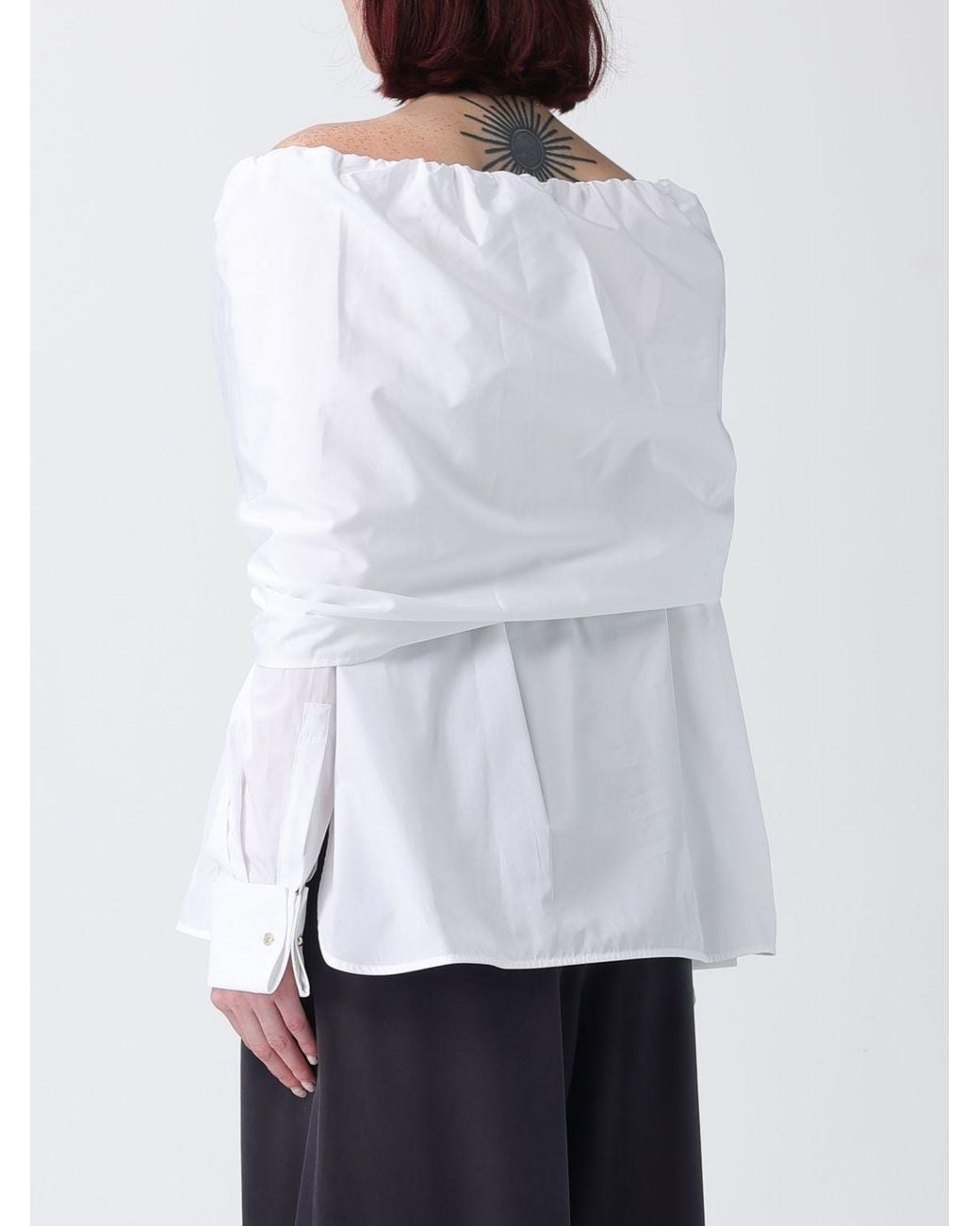 Max Mara White Top