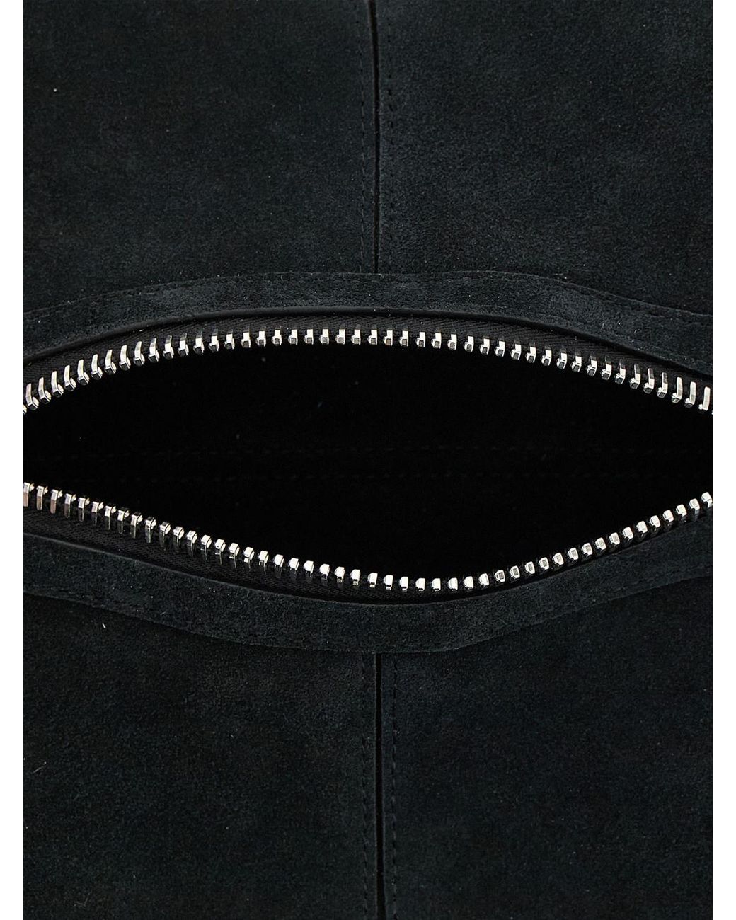 Coperni Black Suede Shoulder Bag
