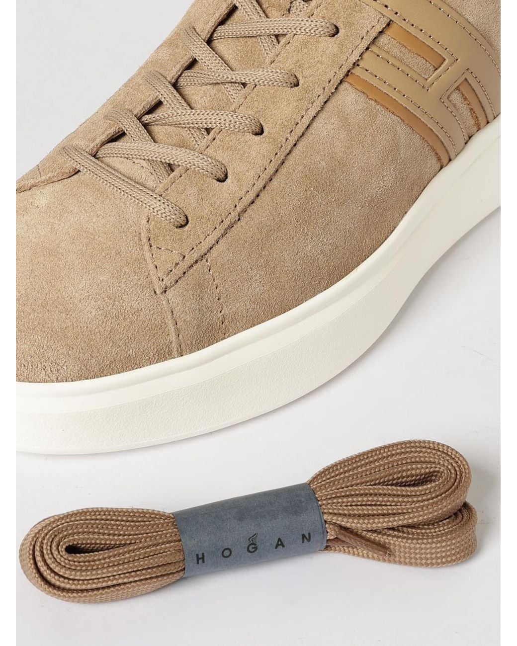 Hogan Natural H580 Suede Sneakers for men