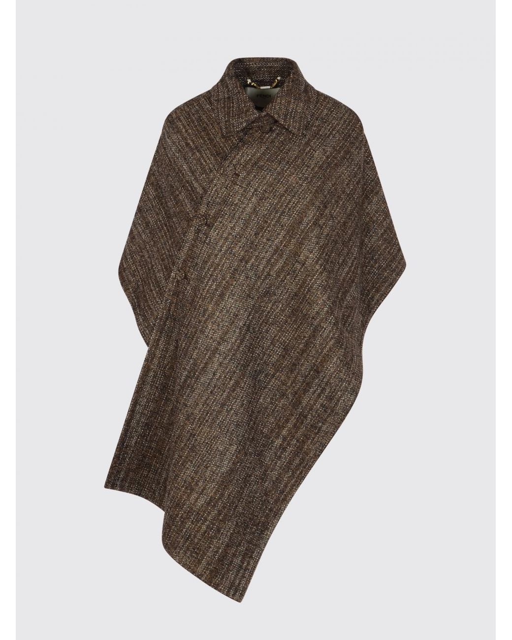 Abrigo Mujer Fendi de color Brown