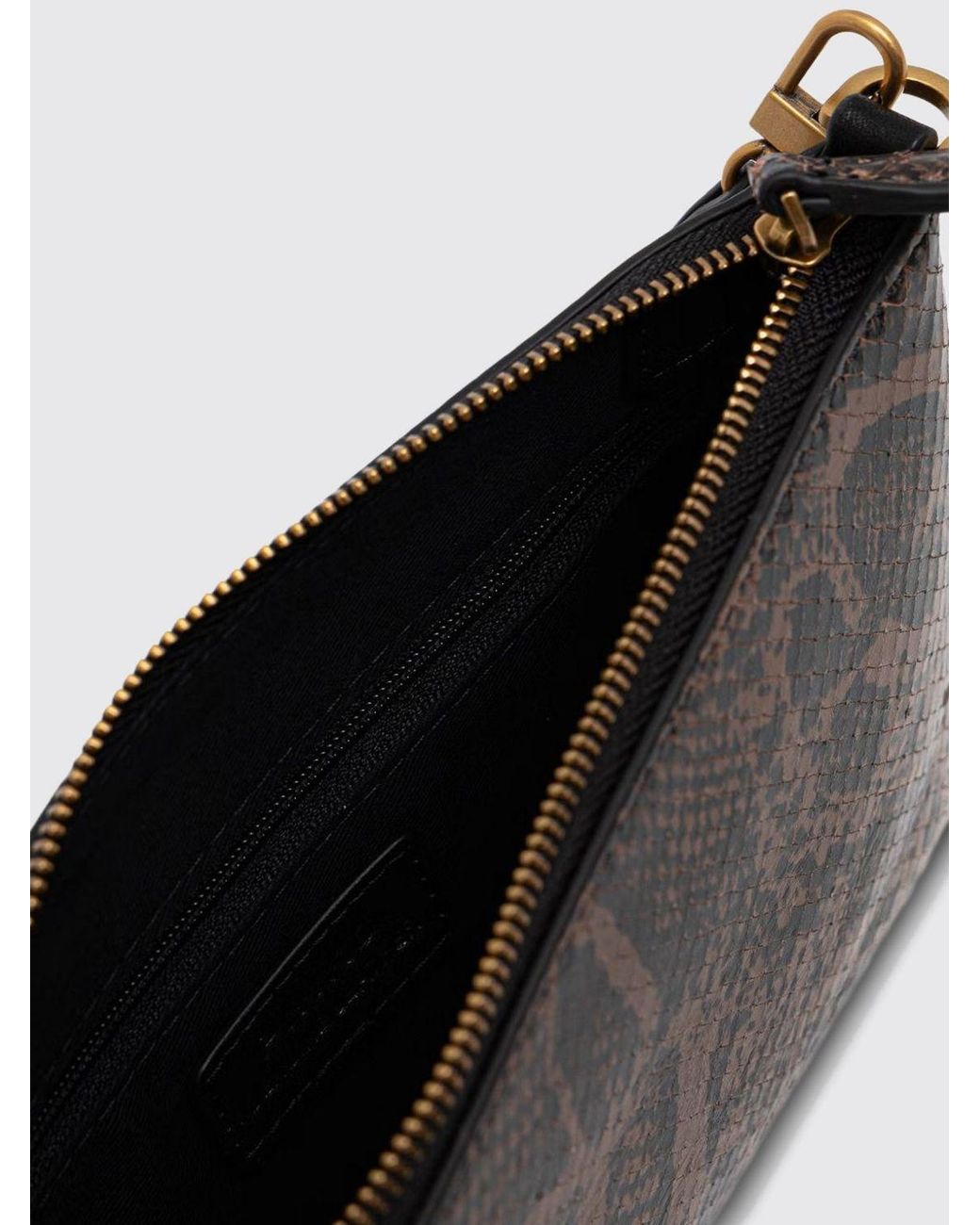 Pochette Horizontal Flat di Pinko in Gray
