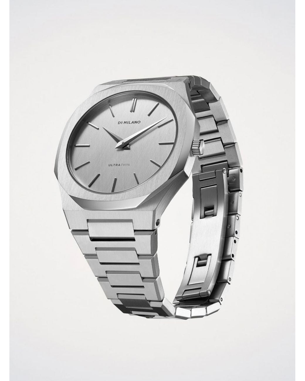 D1 Milano Gray Ultra Thin Watch for men