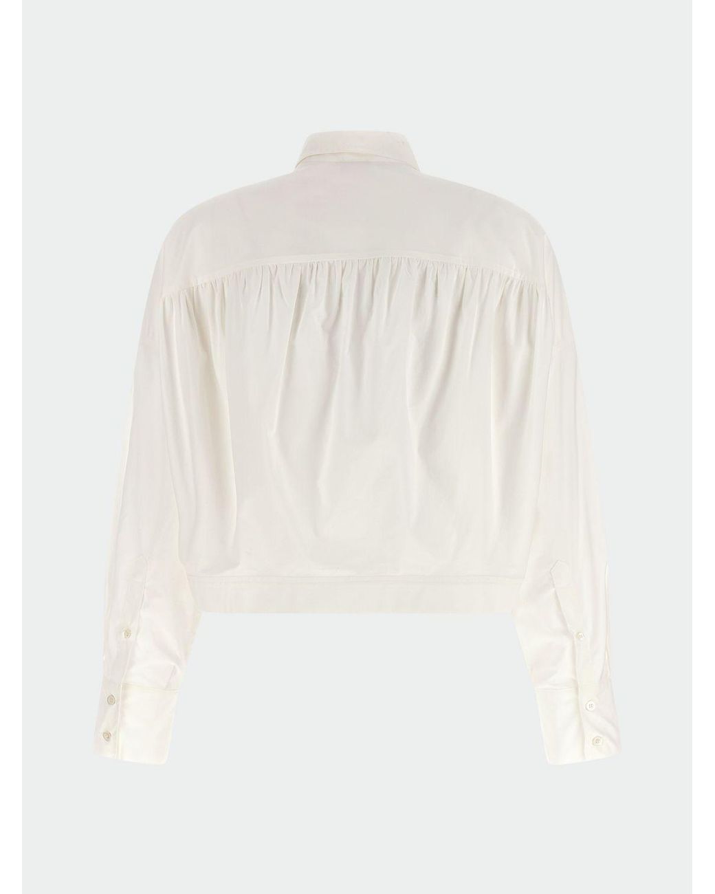 Pinko White Cotton Shirt