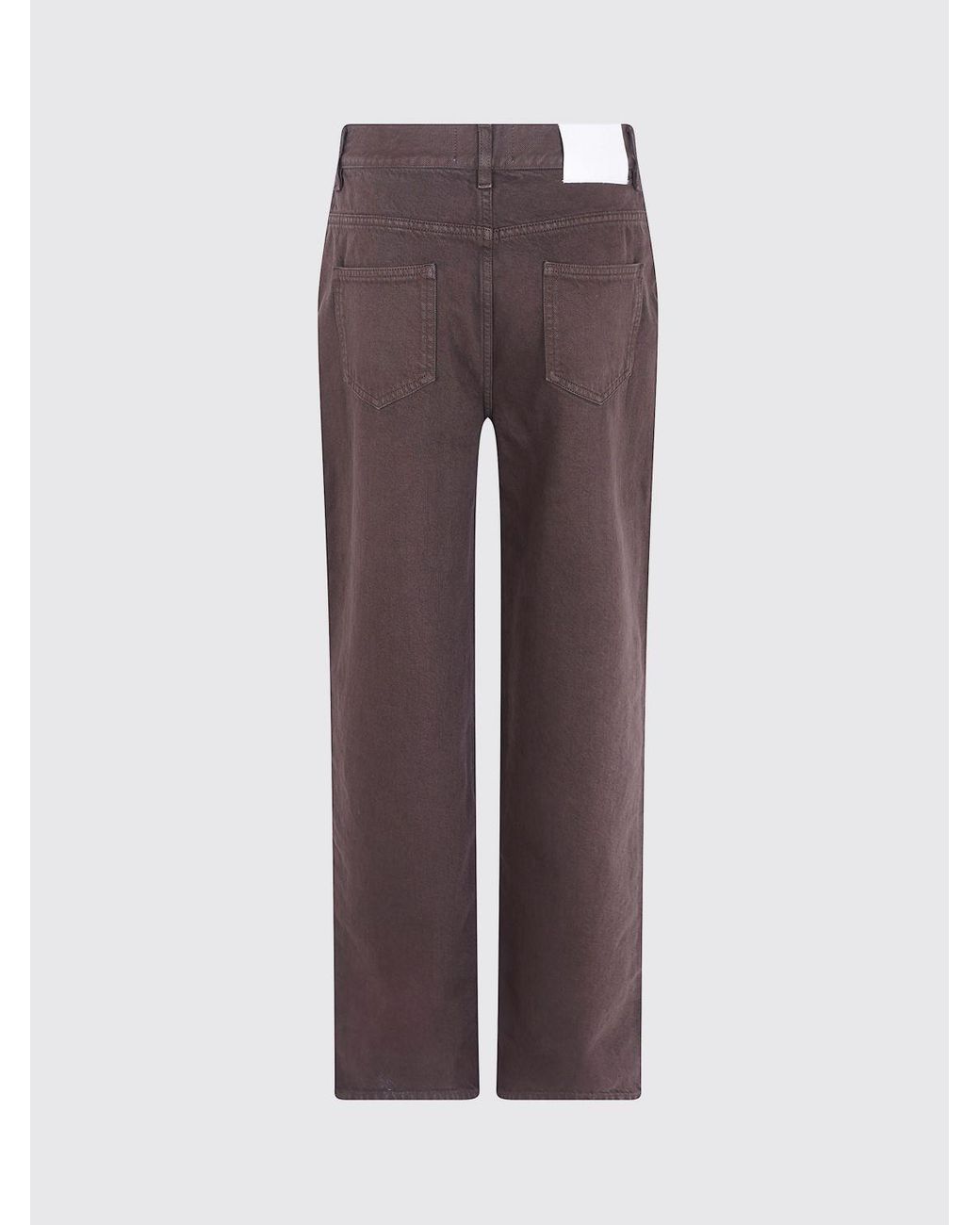 Loulou de Saison Red Samur High-Waisted Boyfriend Jeans