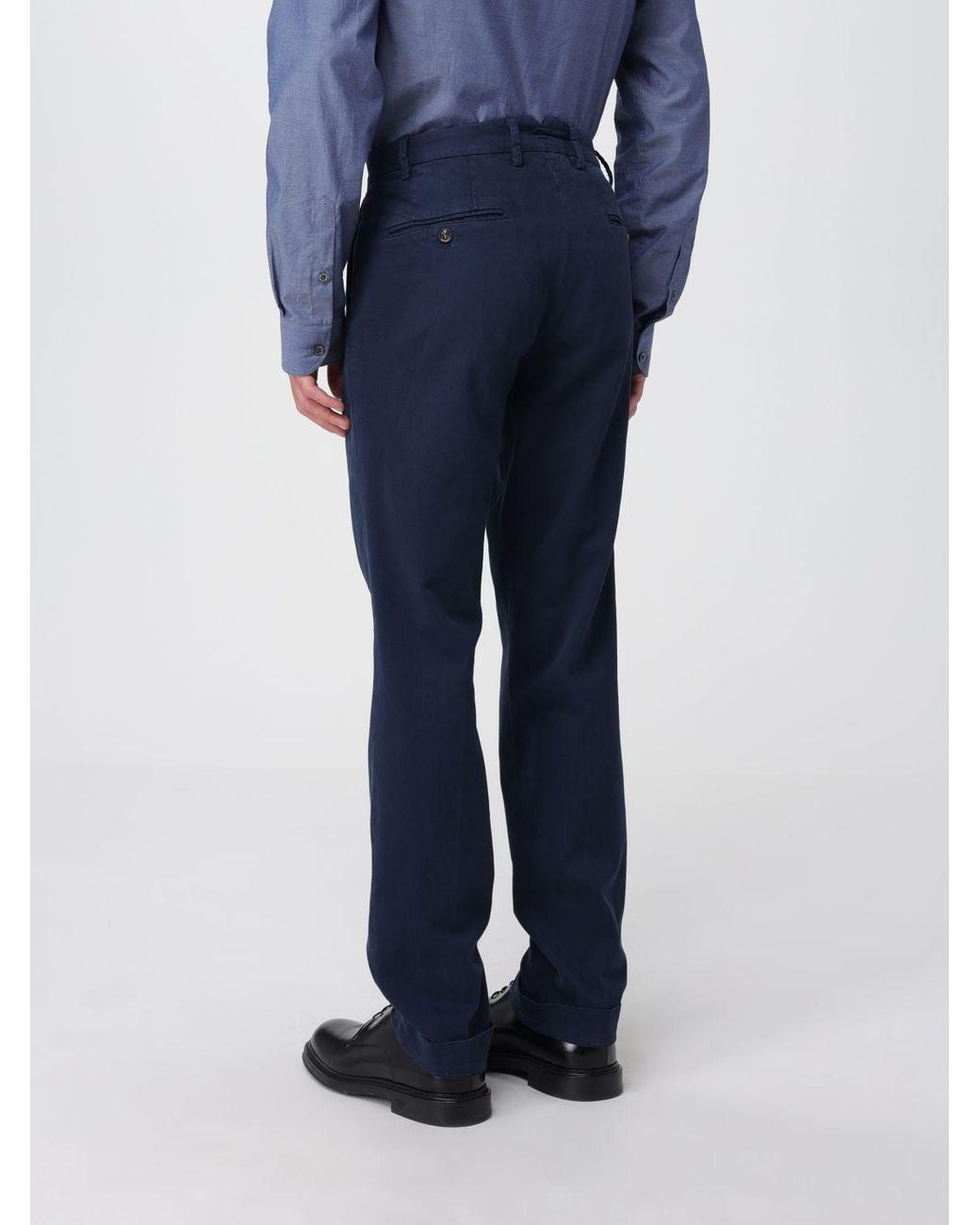 Mason's Blue Pants for men